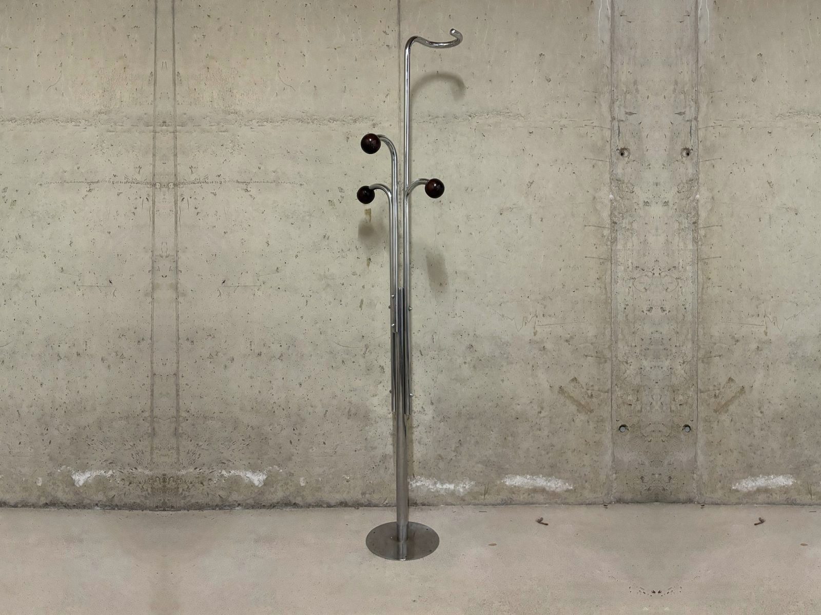 Chrome Coat Rack